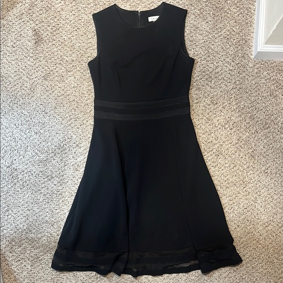 Calvin Klein Sleeveless Black Dress - Picture 2 of 5